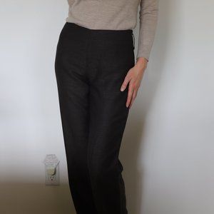 Chocolate brown work slacks